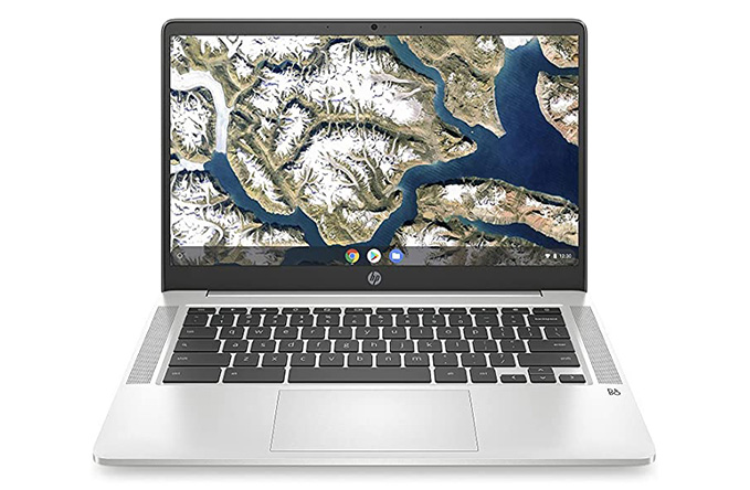 HP - PC Chromebook 14a-na0001sl, Intel Celeron N4020, 4GB RAM LPDDR4, eMMC da 64GB, Display da 14" FHD