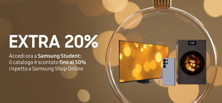 Samsung - Extra sconto studenti