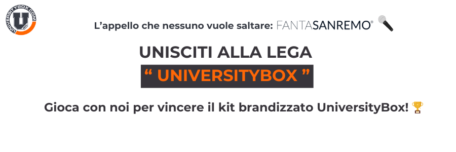 Lega Universitybox FantaSanremo 2026
